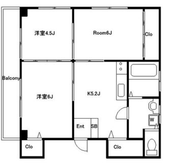 東京都北区田端６丁目 賃貸マンション 3K