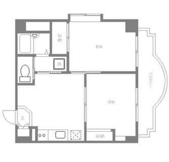 東京都豊島区巣鴨３丁目 賃貸マンション 2DK