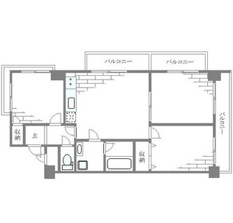 東京都豊島区巣鴨１丁目 賃貸マンション 3DK