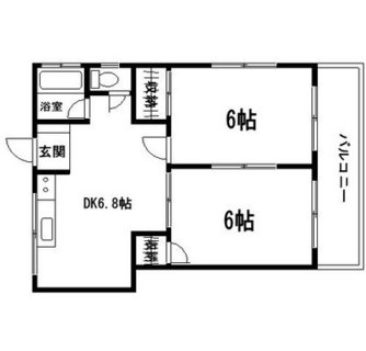 東京都北区昭和町２丁目 賃貸マンション 2DK